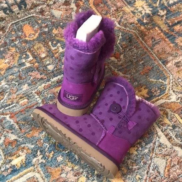girls purple ugg boots